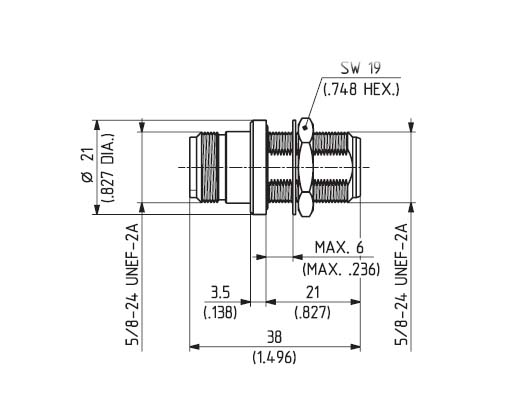 HuberSuhner/Adapter/34_N-50-0-1/133_UE